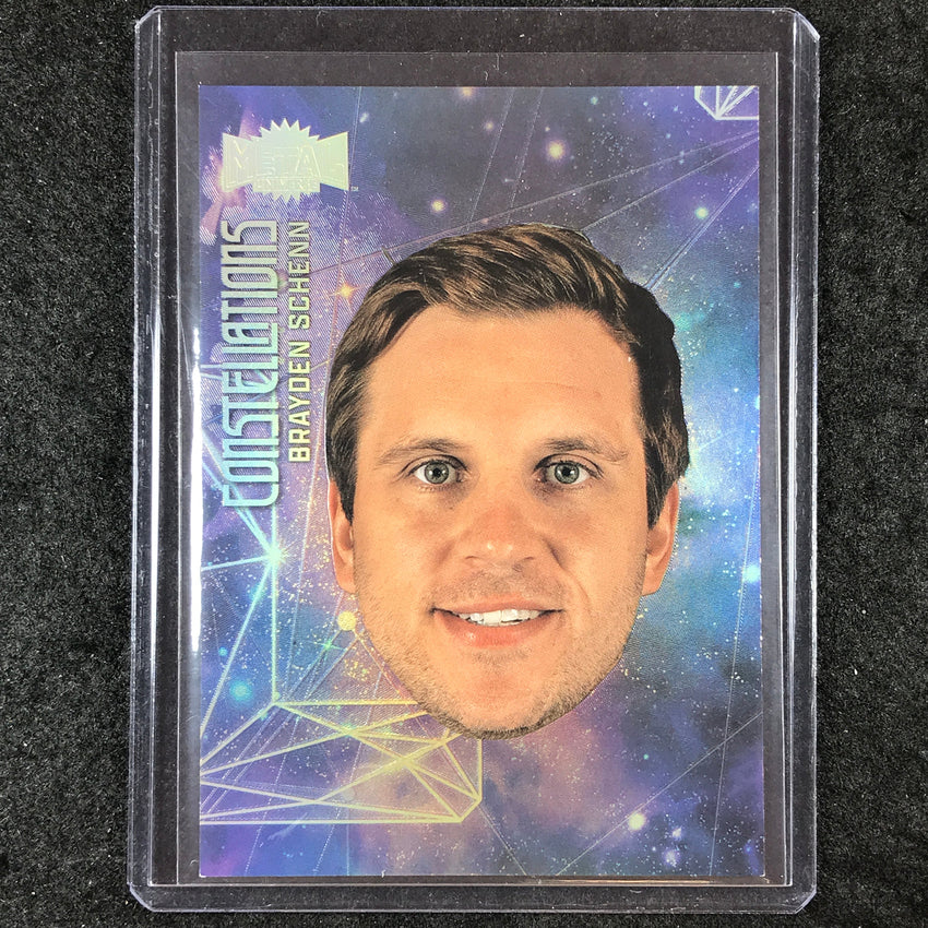 2023-24 Metal Universe NHL BRAYDEN SCHENN Constellations Gold 41/99
