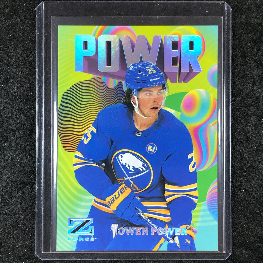 2023-24 Metal Universe NHL OWEN POWER Z-Force Super Rave 26/50