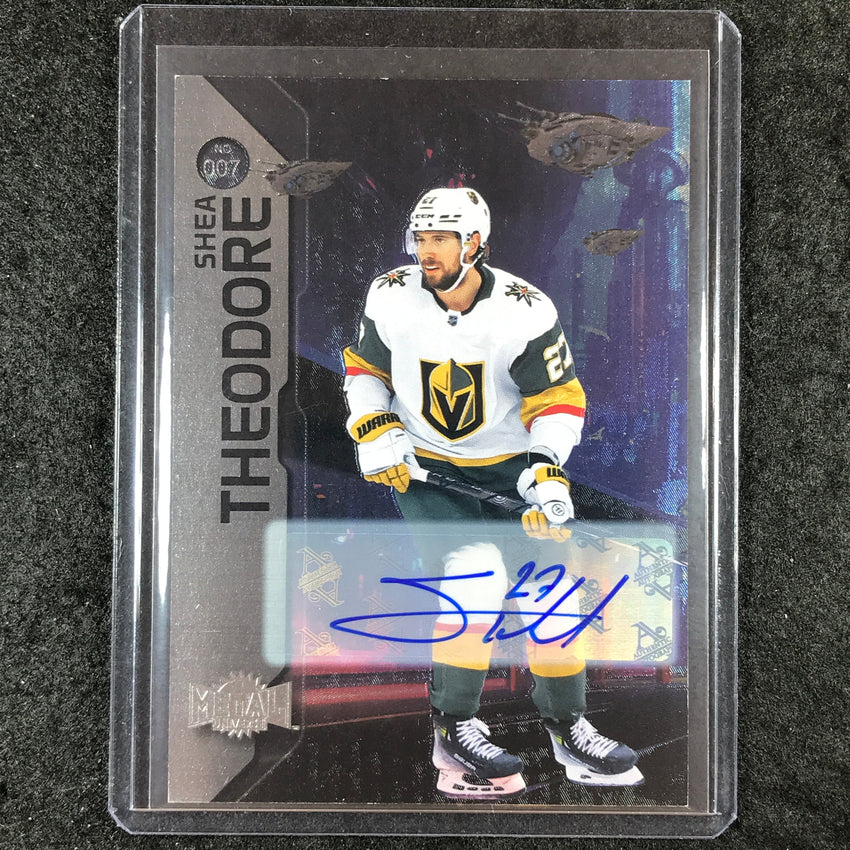 2023-24 Metal Universe NHL SHEA THEODORE Base Silver Autograph #7