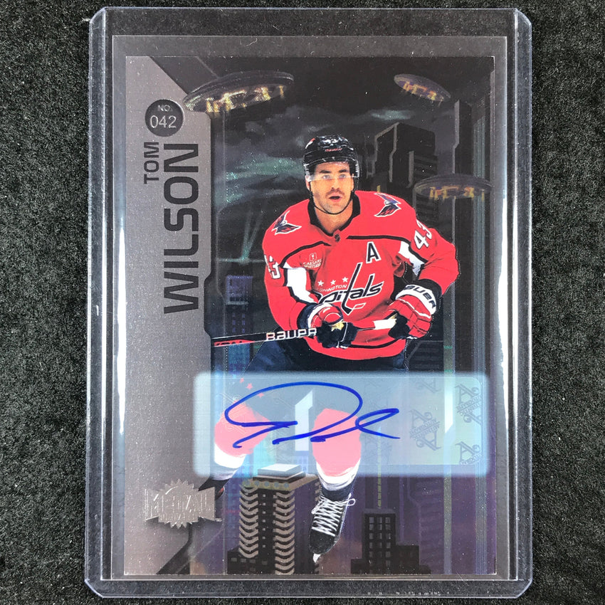 2023-24 Metal Universe NHL TOM WILSON Base Silver Autograph #42