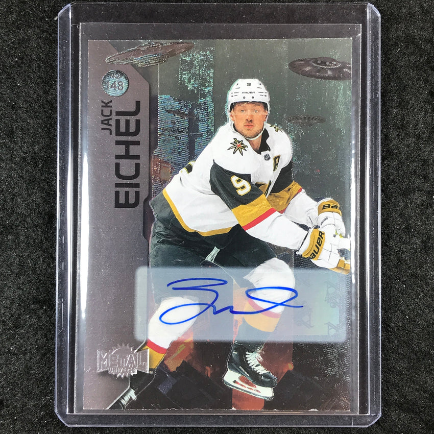 2023-24 Metal Universe NHL JACK EICHEL Base Silver Autograph #148