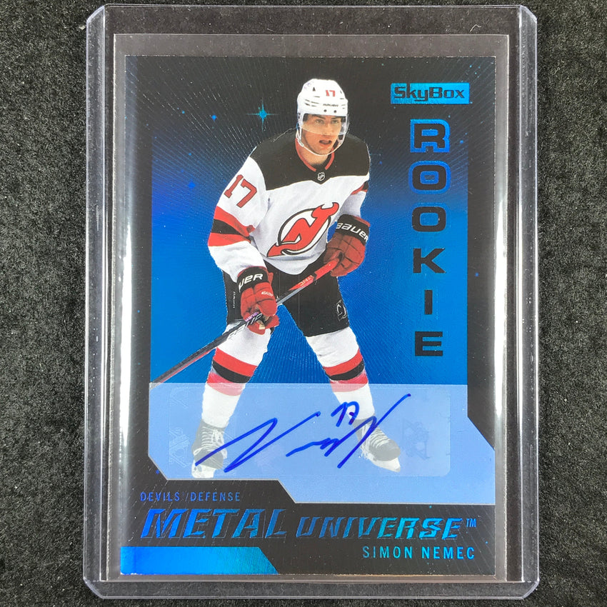 2023-24 Metal Universe NHL SIMON NEMEC 2008-09 Rookie Retros Autographs #47