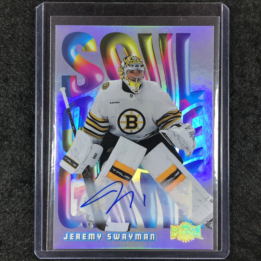 2023-24 Metal Universe NHL JEREMY SWAYMAN Soul of the Game Autograph 32/35