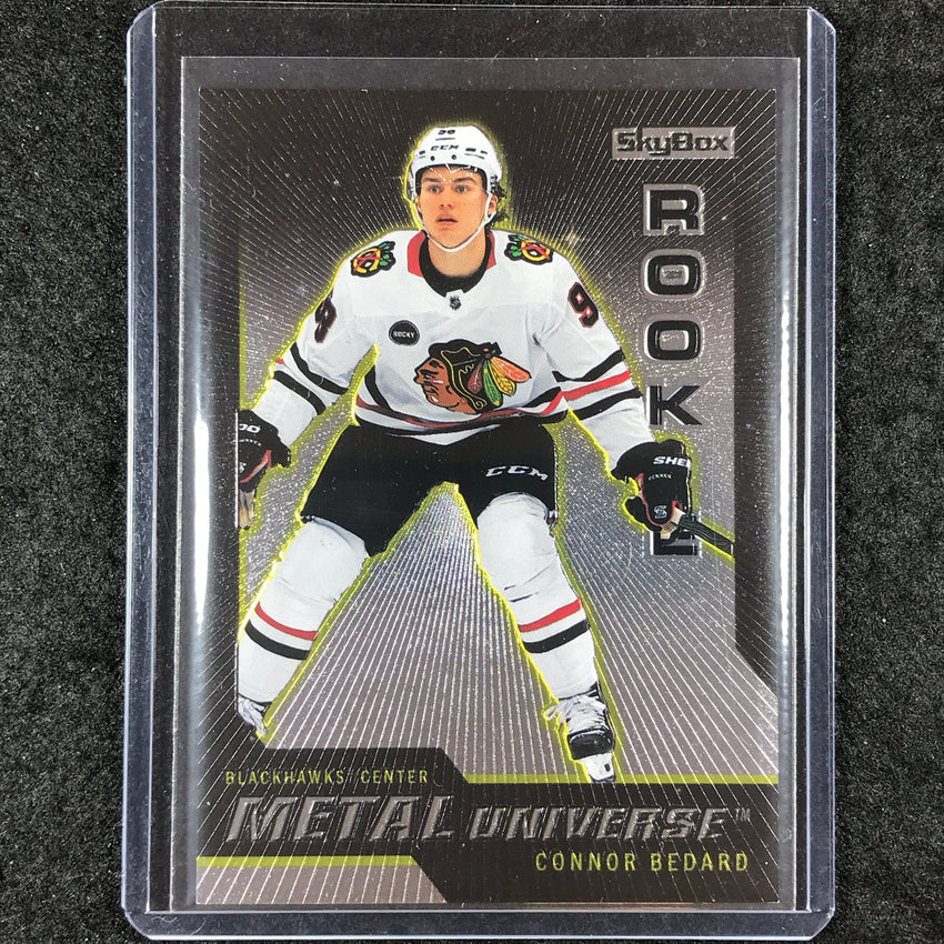 2023-24 Metal Universe NHL CONNOR BEDARD 2008-09 Rookie Retros Base #1