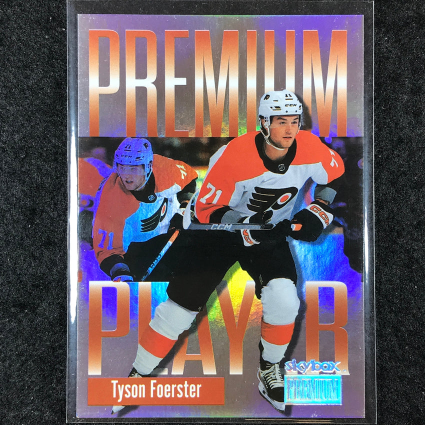 2023-24 Metal Universe NHL TYSON FOERSTER Premium Player Rookie #33