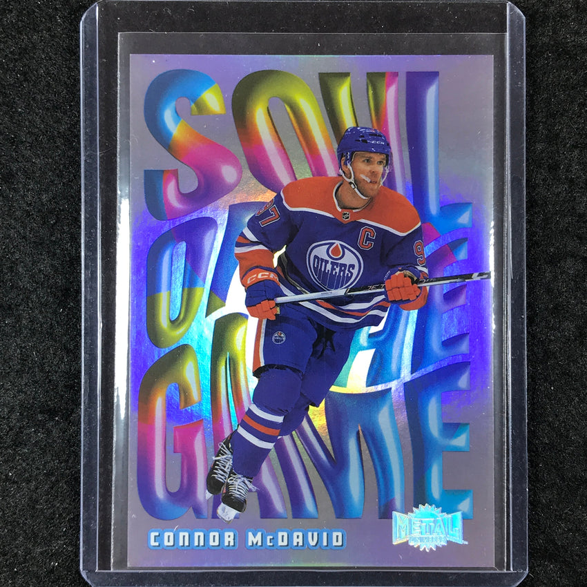 2023-24 Metal Universe NHL CONNOR MCDAVID Soul of the Game #1