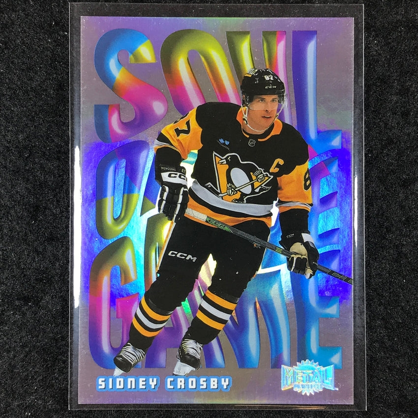 2023-24 Metal Universe NHL SIDNEY CROSBY Soul of the Game #3