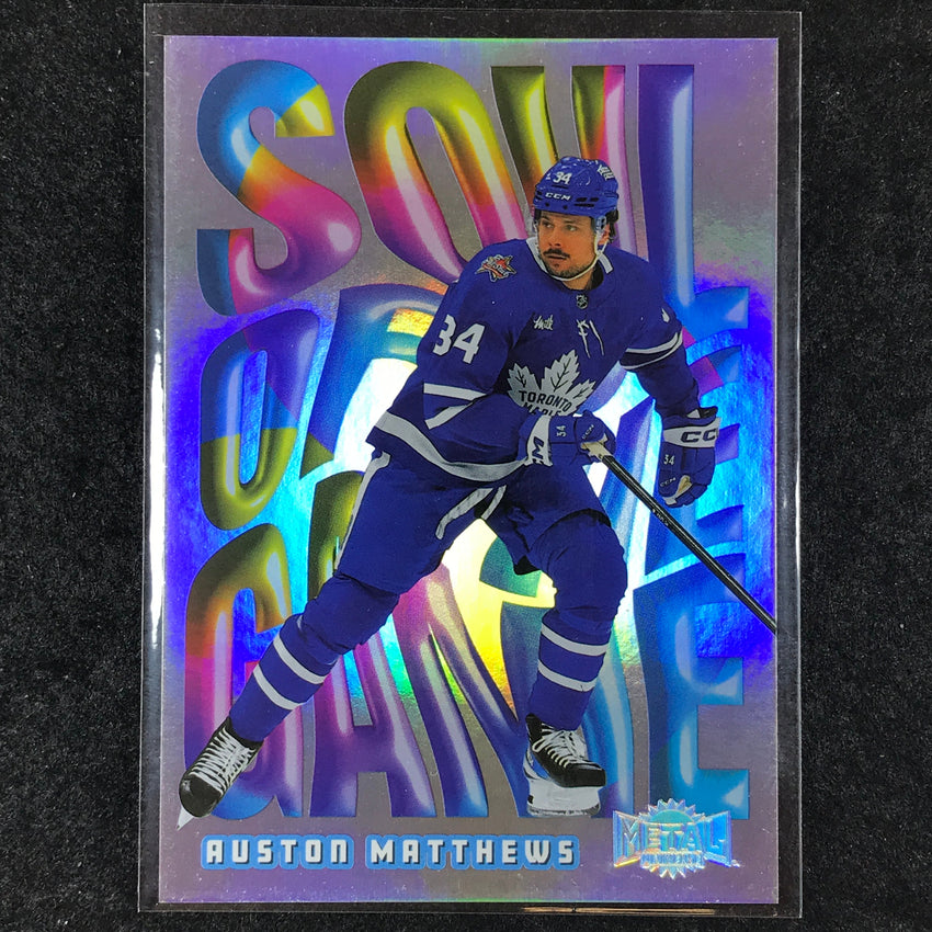2023-24 Metal Universe NHL AUSTON MATTHEWS Soul of the Game #8