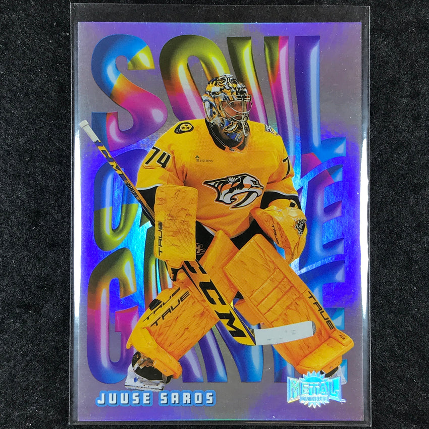 2023-24 Metal Universe NHL JUUSE SAROS Soul of the Game #19