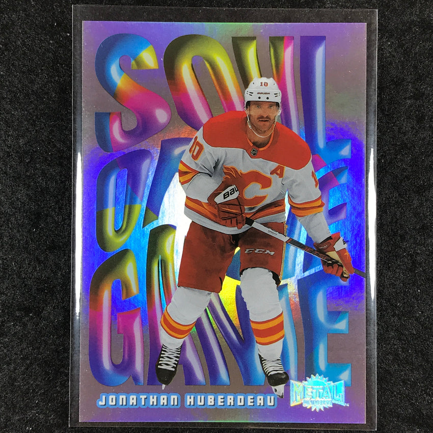 2023-24 Metal Universe NHL JONATHAN HUBERDEAU Soul of the Game #28