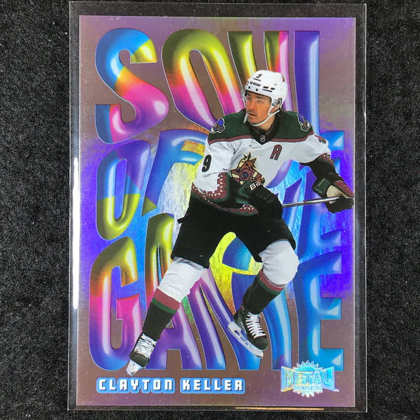 2023-24 Metal Universe NHL CLAYTON KELLER Soul of the Game #29