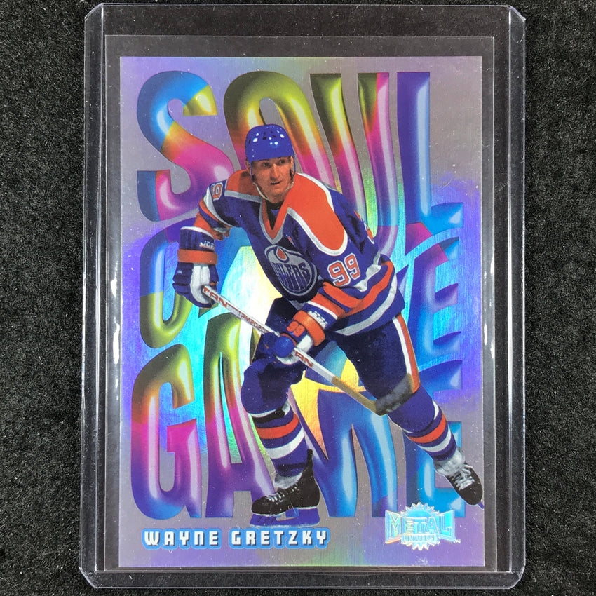 2023-24 Metal Universe NHL WAYNE GRETZKY Soul of the Game #35