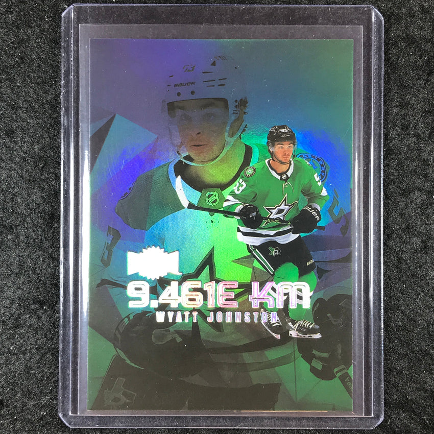 2023-24 Metal Universe NHL WYATT JOHNSTON 9.461e KM #23