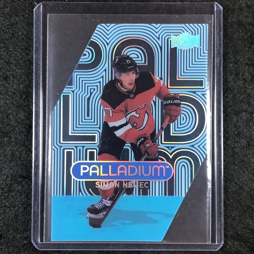 2023-24 Metal Universe NHL SIMON NEMEC Palladium Acetate Rookie SSP #3