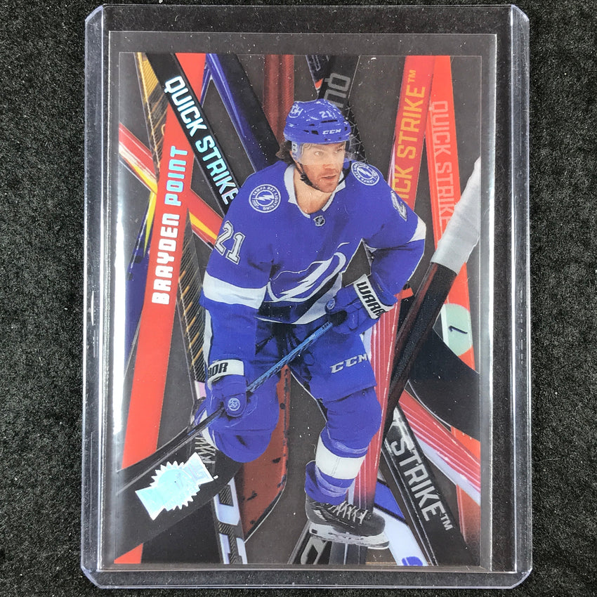2023-24 Metal Universe NHL BRAYDEN POINT Quick Strike Acetate SSP #25