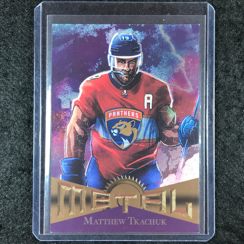 2023-24 Metal Universe NHL MATTHEW TKACHUK 2013 Retro SP #4