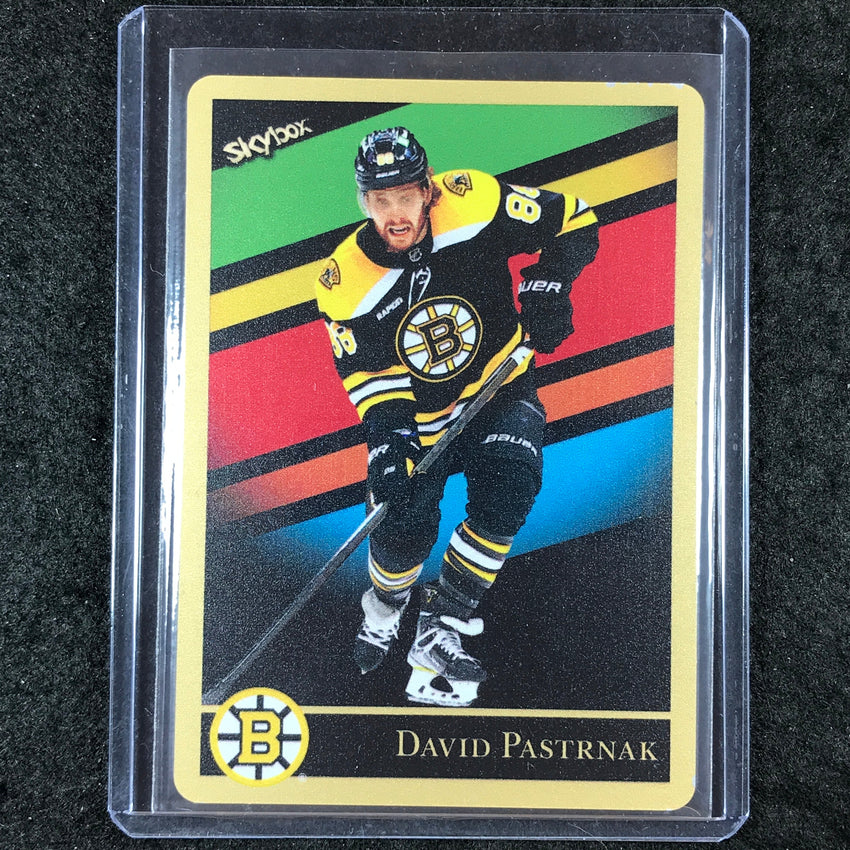 2023-24 Metal Universe NHL DAVID PASTRNAK 1990 Skybox Metal Retro SP #25