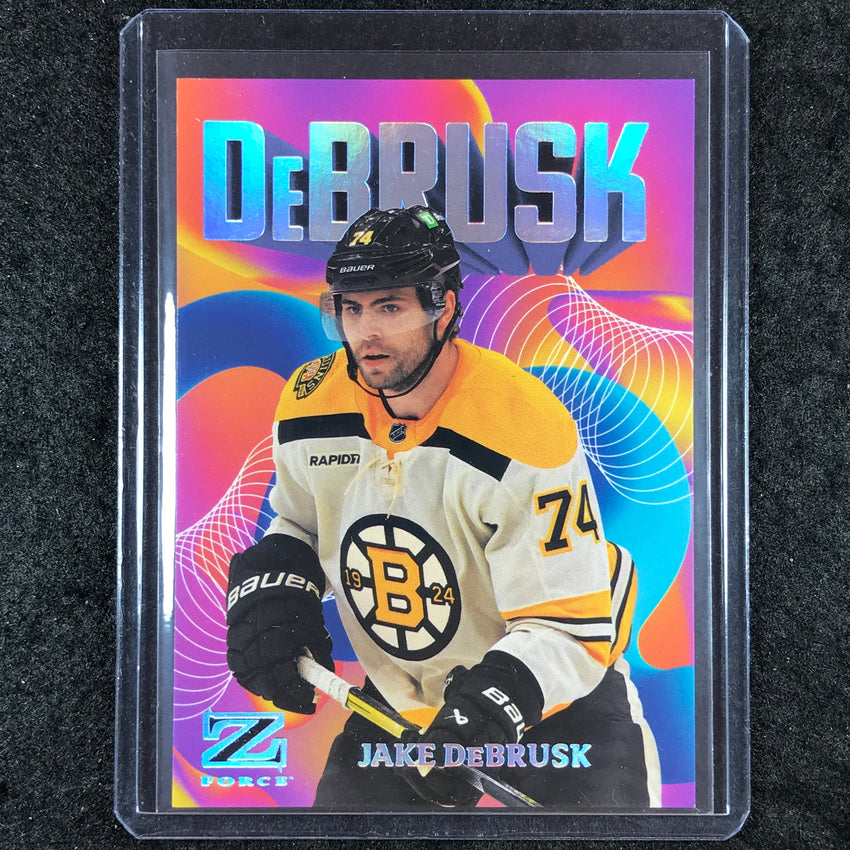 2023-24 Metal Universe NHL JAKE DEBRUSK Z-Force Rave 177/399 #5