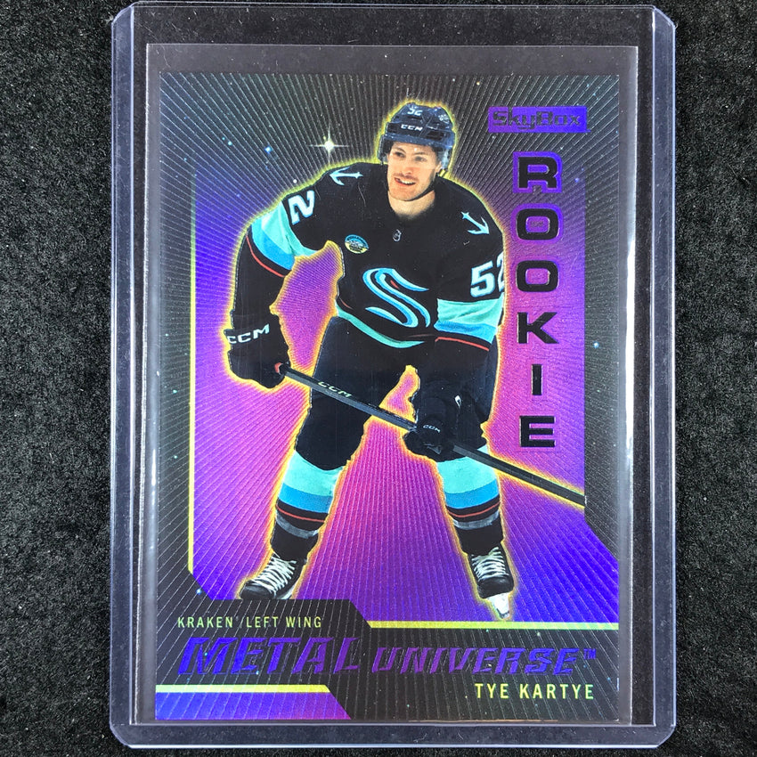 2023-24 Metal Universe NHL TYE KARTYE 2008-09 Rookie Retros Purple FX 184/199