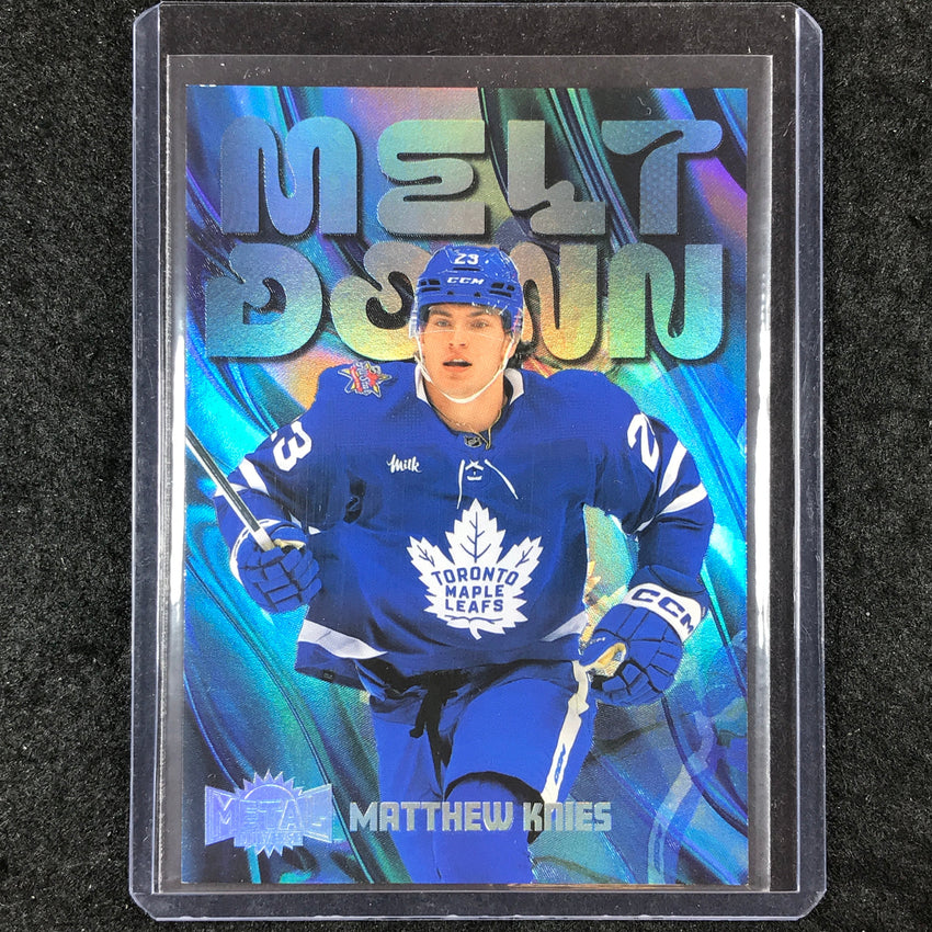 2023-24 Metal Universe NHL MATTHEW KNIES Meltdown Rookie Spectrum 109/199