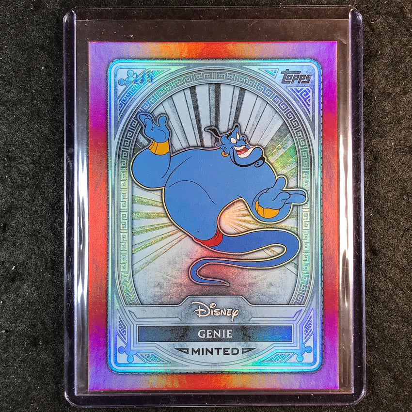 2025 Topps Disney Mint GENIE Platinum Red Foil 2/5 #115