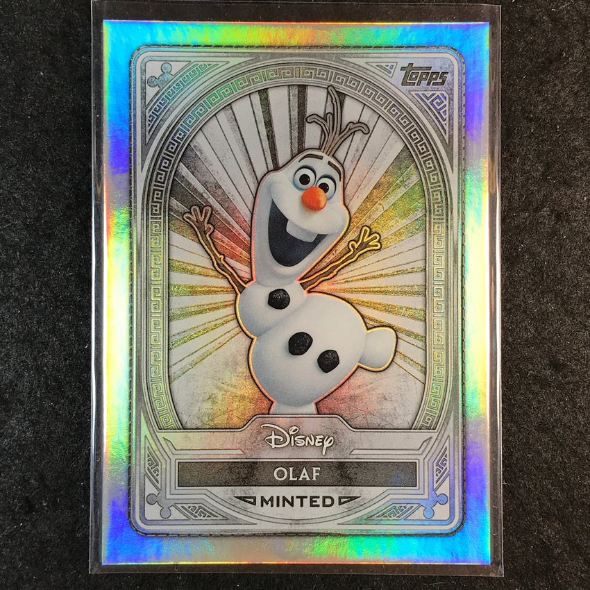 2025 Topps Disney Mint OLAF Base Silver #56