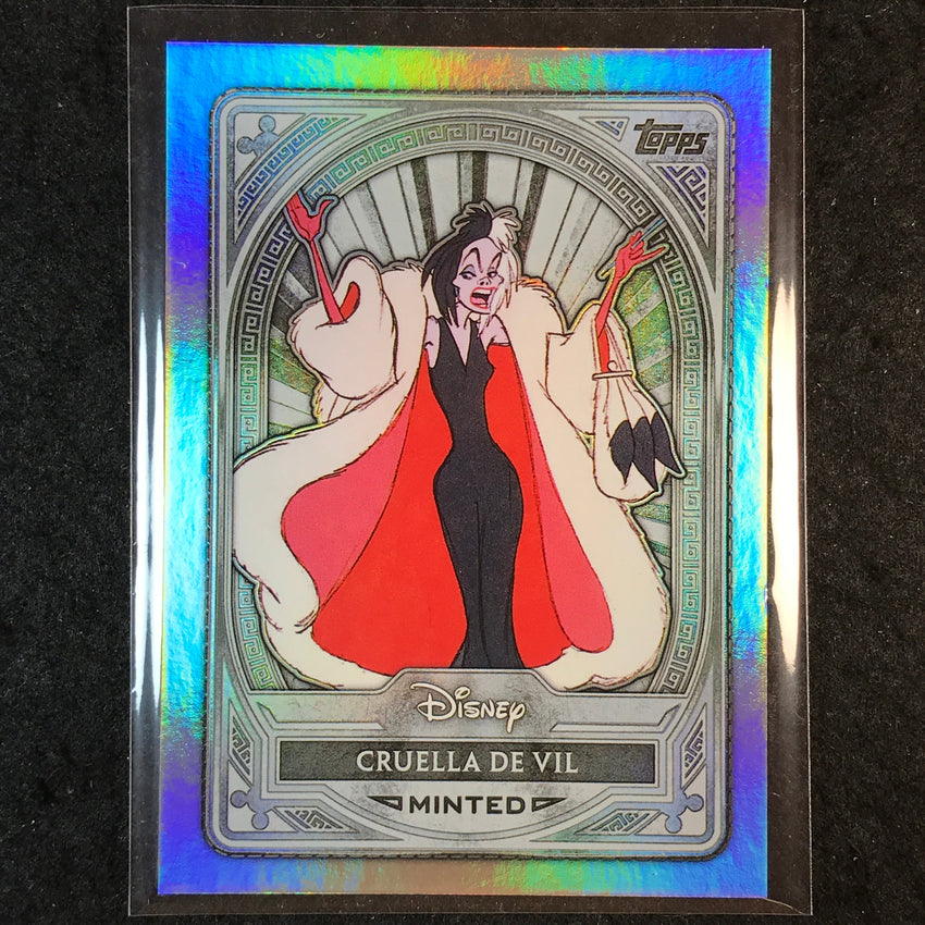2025 Topps Disney Mint CRUELLA DE VIL Base Silver #62