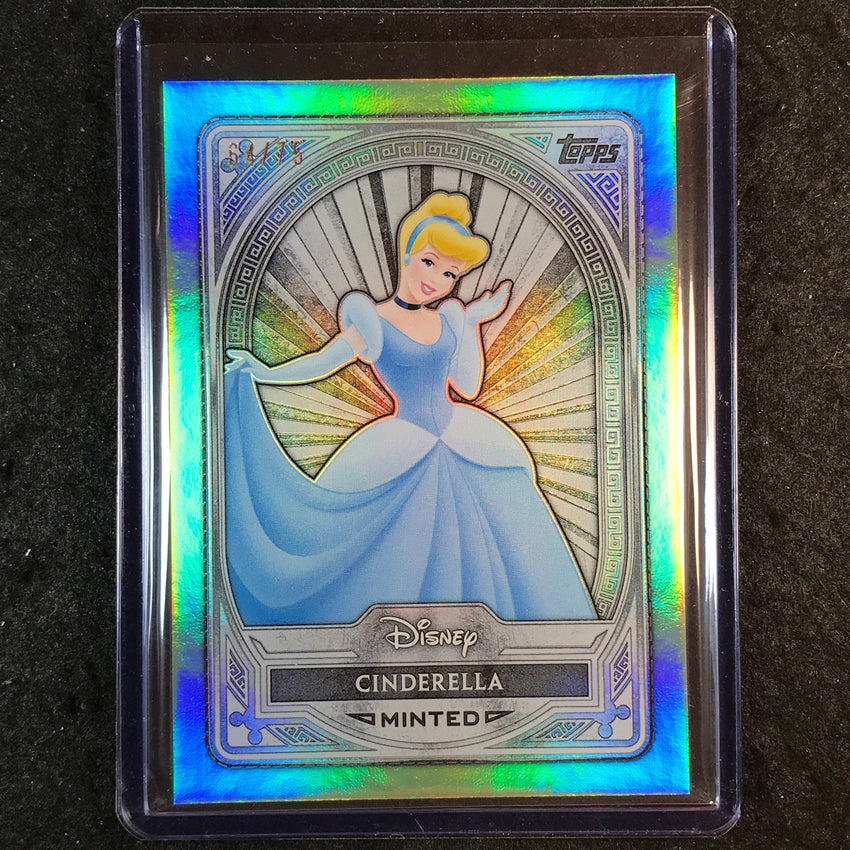 2025 Topps Disney Mint CINDERELLA Silver Green Mint Foil 64/75 #75