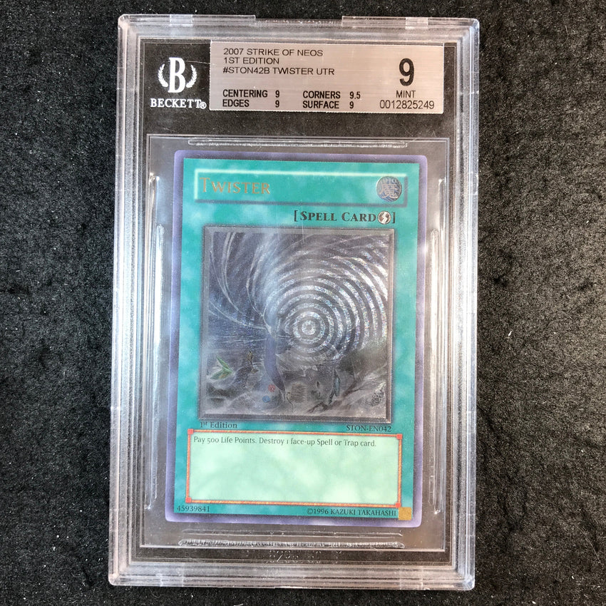 BGS 9 Twister - STON-EN042 - Ultimate Rare Strike Of Neos 1st Edition 249
