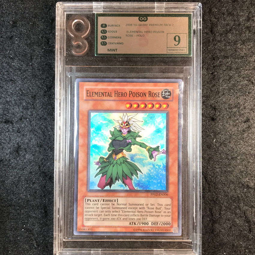 OG 9 Elemental Hero Poison Rose - PP02-EN006 - Premium Pack 2 941