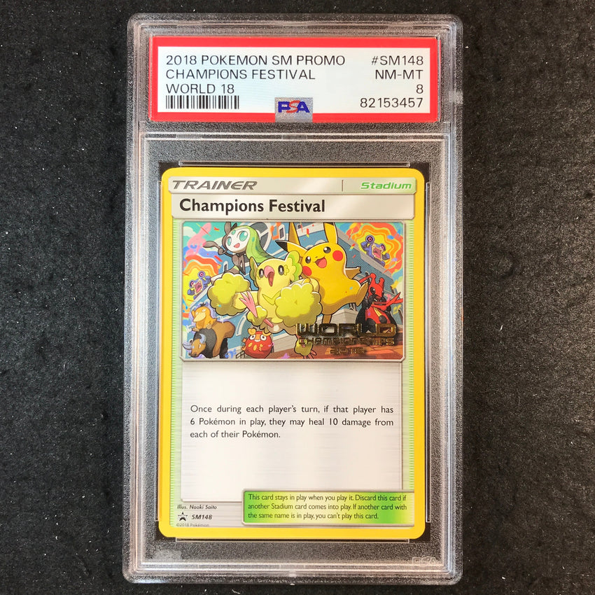 PSA 8 Champions Festival - SM148 - 2018 World Championship Promo 457