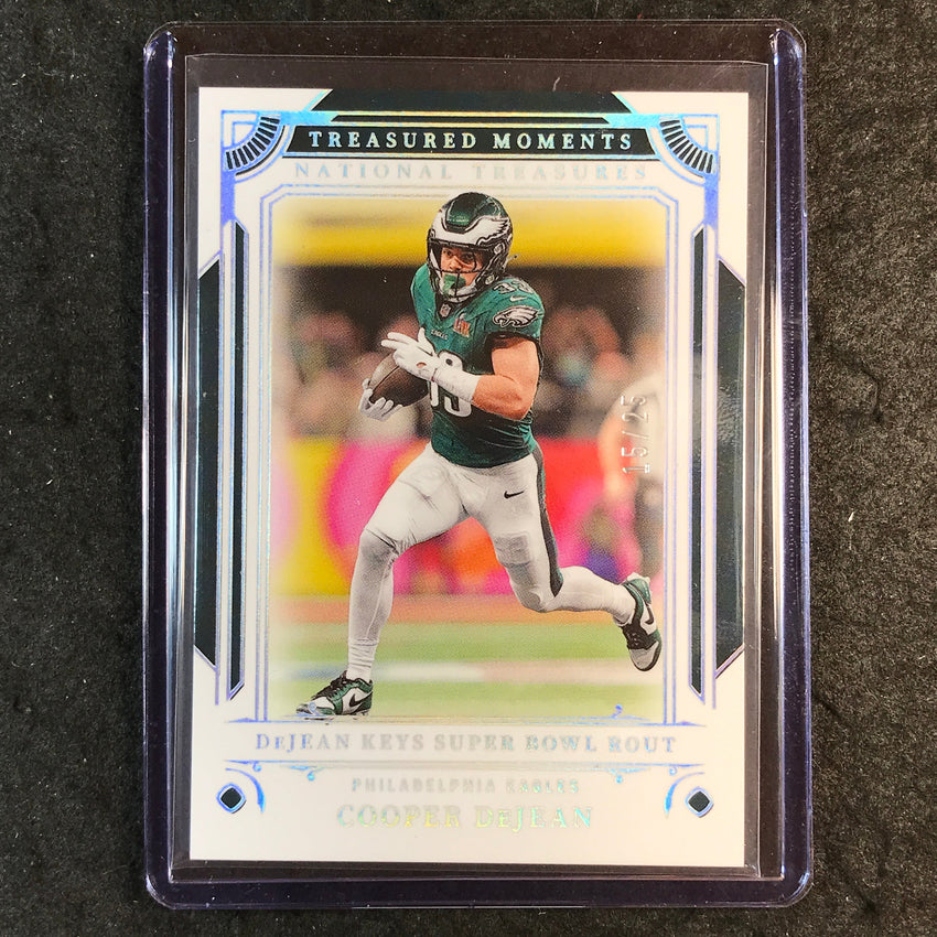 2025 National Treasures Football COOPER DEJEAN Treasured Moments 15/25
