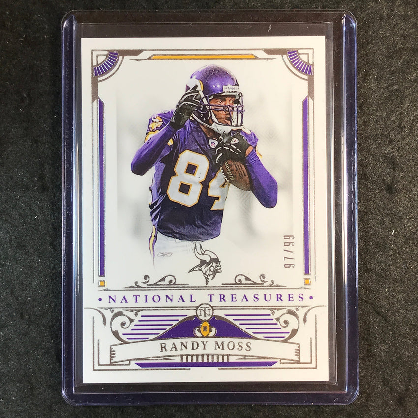 2025 National Treasures Football RANDY MOSS Base 97/99 #67