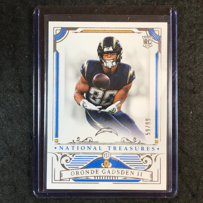 2025 National Treasures Football ORONDE GADSDEN II Rookie Base 59/99 #97