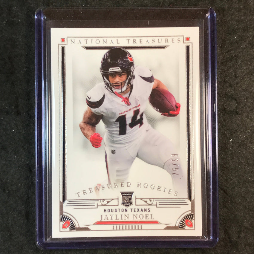 2025 National Treasures Football JAYLIN NOEL Treasured Rookies 75/99