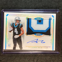 2025 National Treasures Football TETAIROA MCMILLAN Rookie Patch Auto Gold 2/10