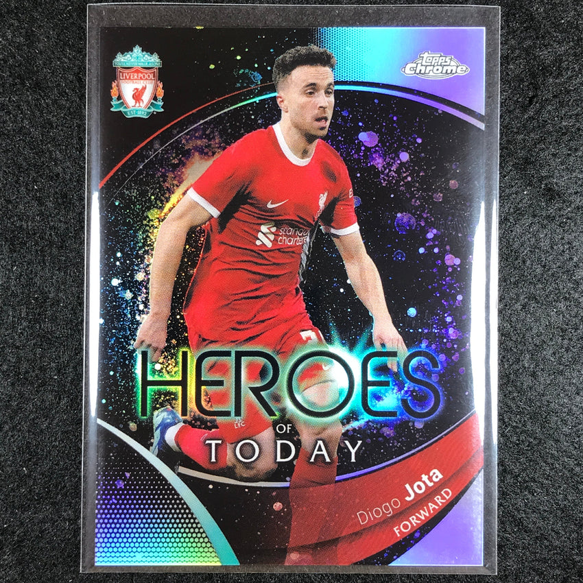 2023-24 Topps Chrome Liverpool DIOGO JOTA Heroes of Today Refractor #71