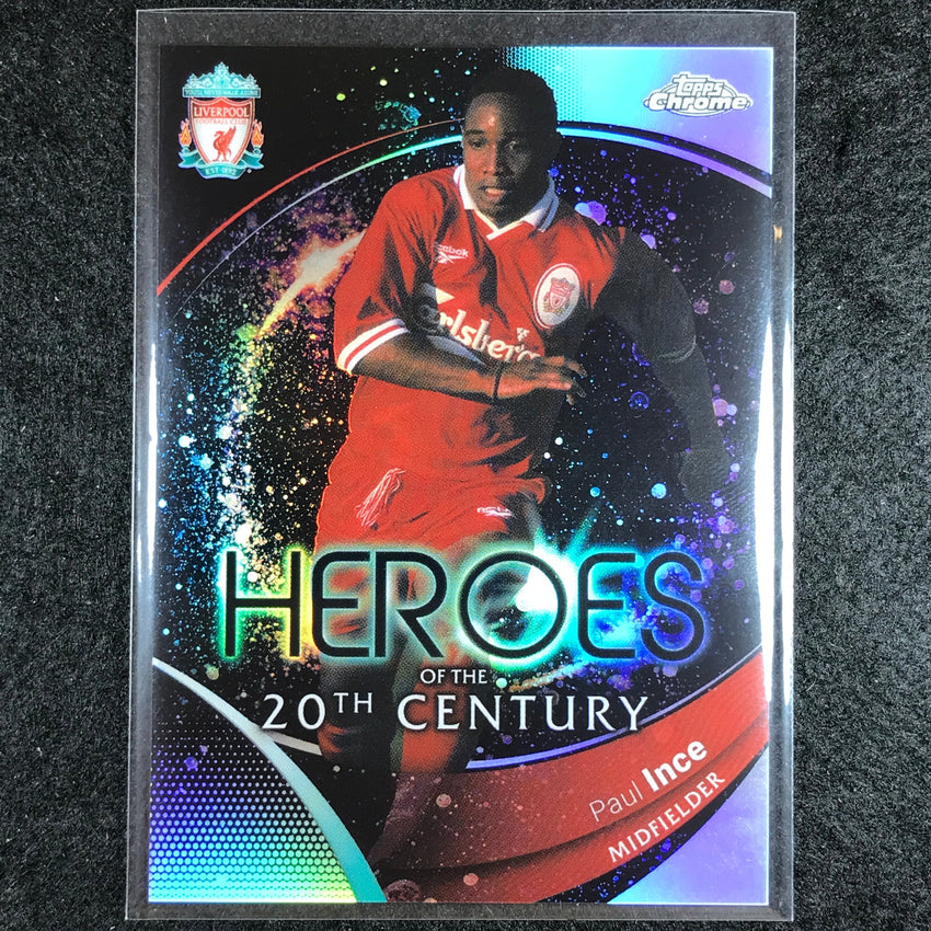 2023-24 Topps Chrome Liverpool PAUL INCE Heroes of 20th Century Refractor #92