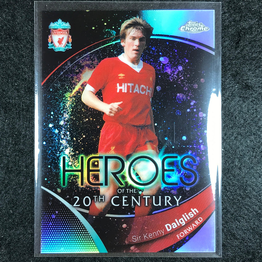 2023-24 Topps Chrome Liverpool DALGLISH Heroes of the 20th Century Refractor #98