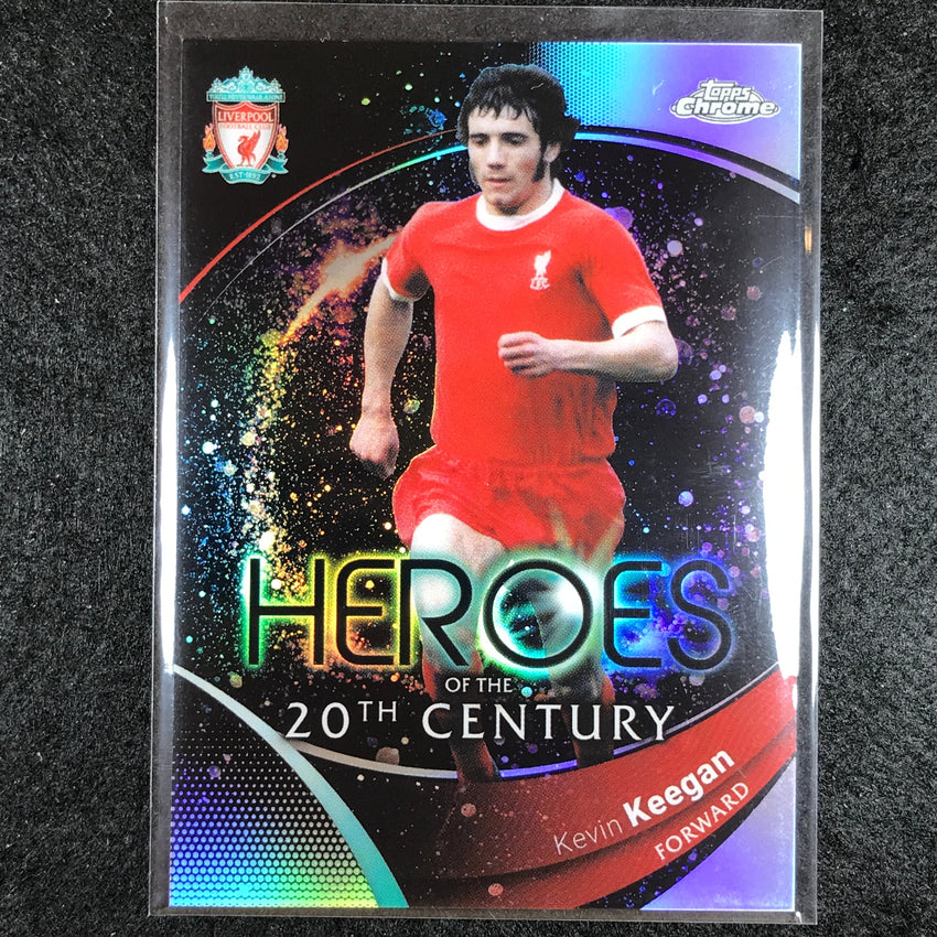 2023-24 Topps Chrome Liverpool KEVIN KEEGAN Heroes 20th Century Refractor #99