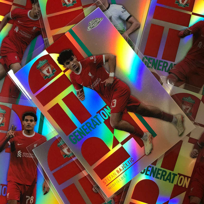 2023-24 Topps Chrome Liverpool HARVEY ELLIOTT Generation Red #1