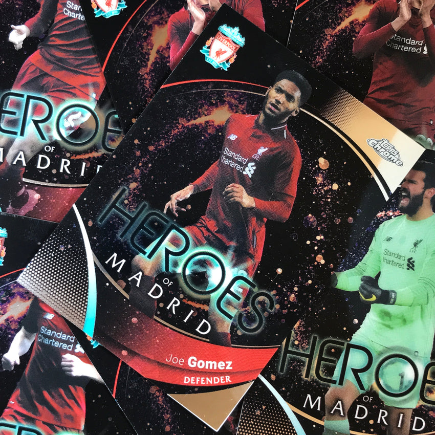 2023-24 Topps Chrome Liverpool ANDY ROBERTSON Heroes of Madrid Base #76