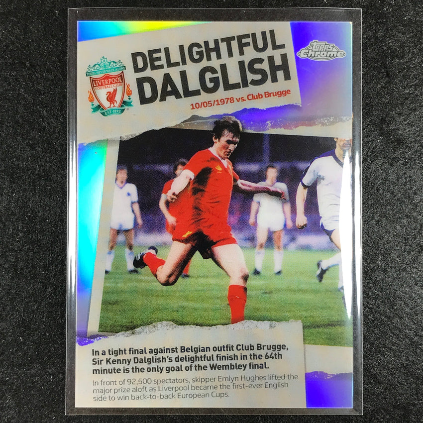 2023-24 Topps Chrome Liverpool SIR KENNY DALGLISH Making History #1