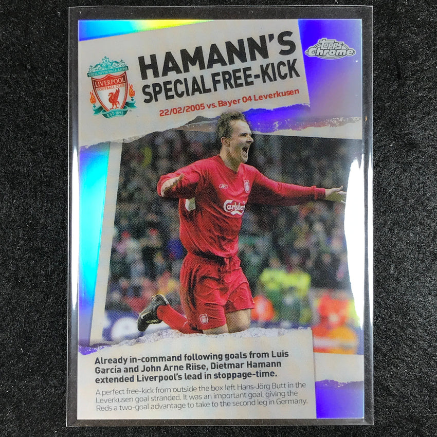 2023-24 Topps Chrome Liverpool DIETMAR HAMANN Making History #4