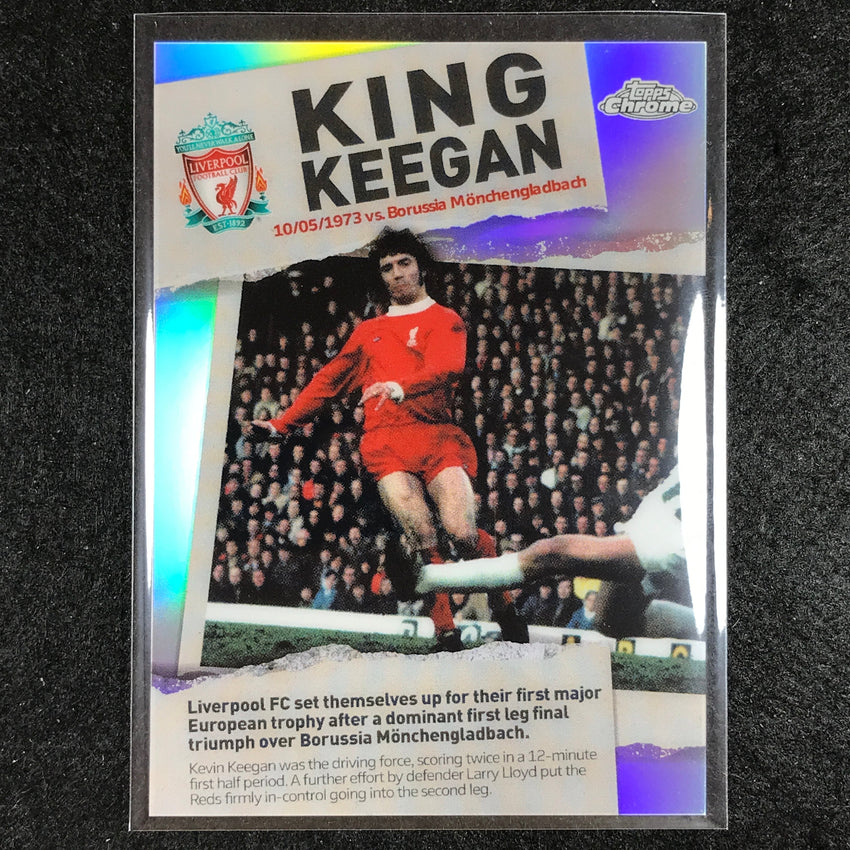 2023-24 Topps Chrome Liverpool KEVIN KEEGAN Making History #8