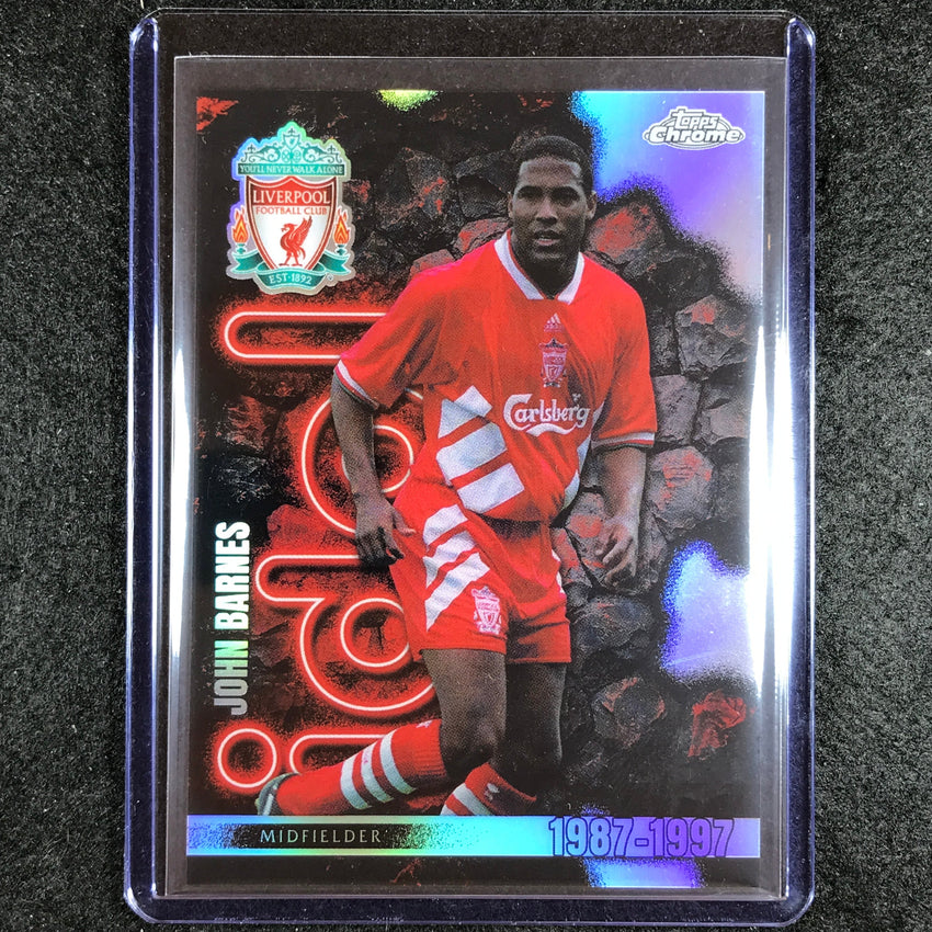 2023-24 Topps Chrome Liverpool JOHN BARNES LFC Idols SP #5