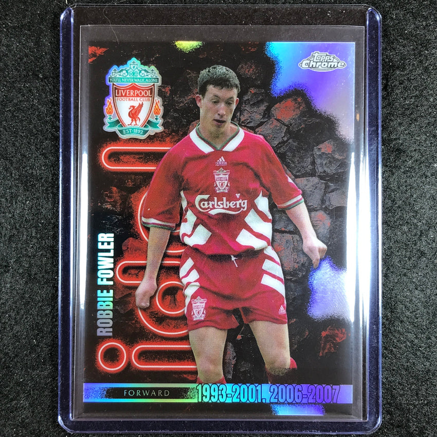 2023-24 Topps Chrome Liverpool ROBBIE FOWLER LFC Idols SP #6