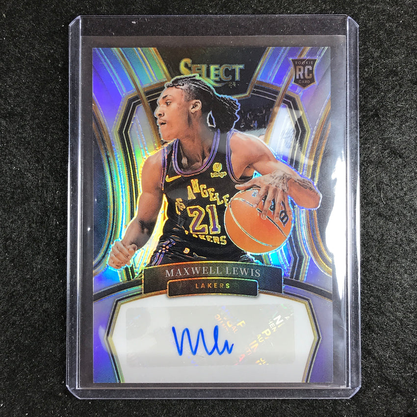 2023-24 Select MAXWELL LEWIS Rookie Signatures Auto Base 200/249