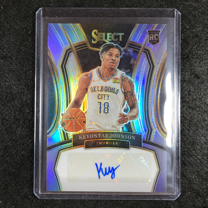 2023-24 Select KEYONTAE JOHNSON Rookie Signatures Auto Base 161/249