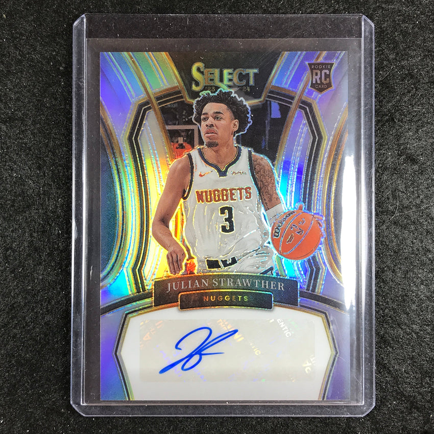 2023-24 Select JULIAN STRAWTHER Rookie Signatures Auto Base 10/125